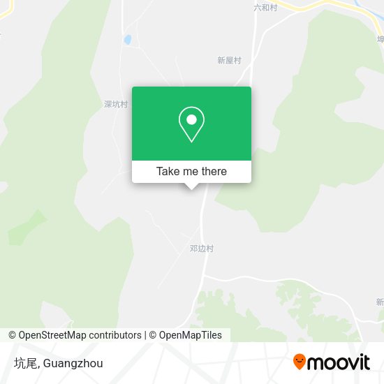 坑尾 map
