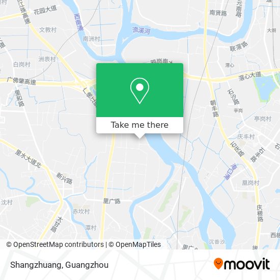 Shangzhuang map