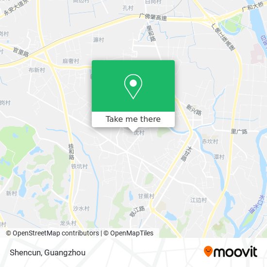 Shencun map