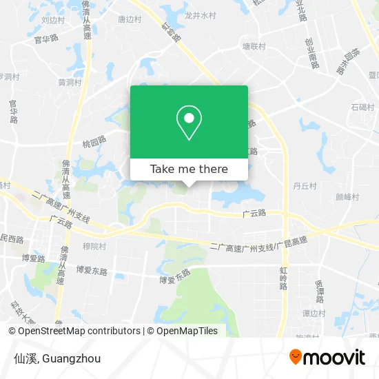 仙溪 map