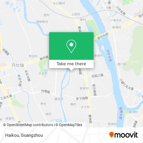 Haikou map