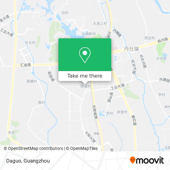 Daguo map