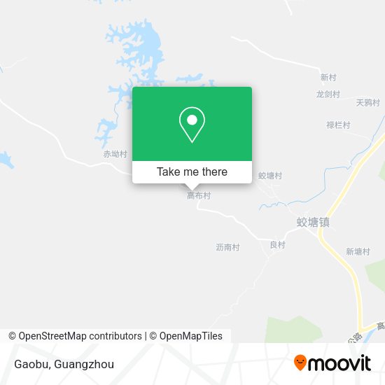 Gaobu map