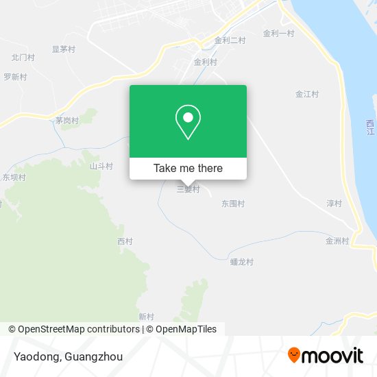 Yaodong map