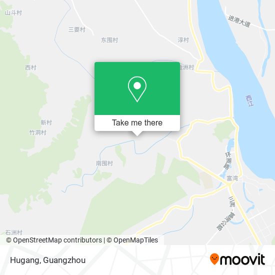 Hugang map