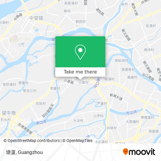 塘厦 map