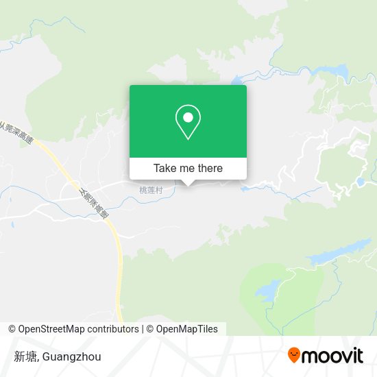 新塘 map