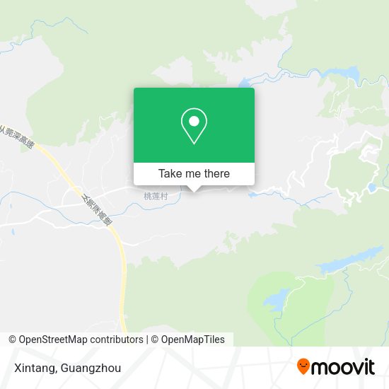 Xintang map