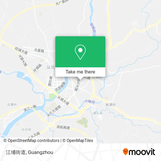 江埔街道 map