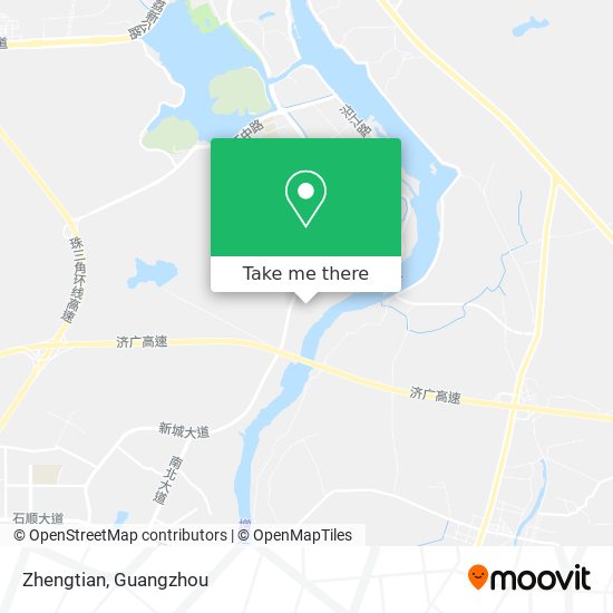 Zhengtian map