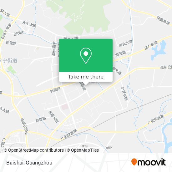 Baishui map