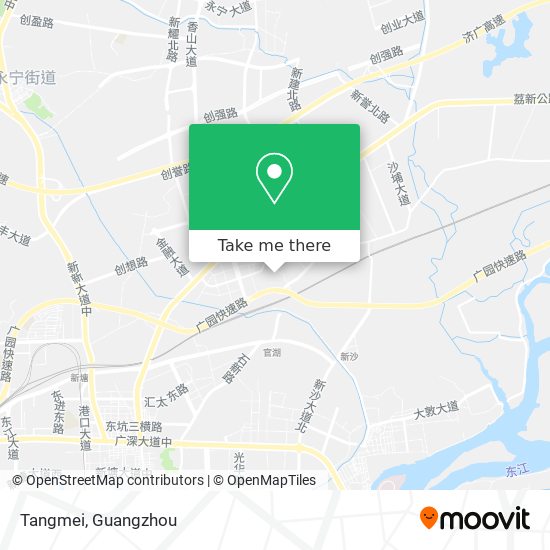 Tangmei map