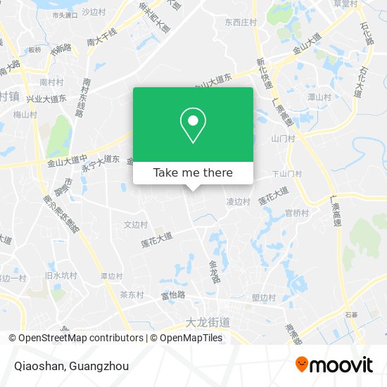 Qiaoshan map