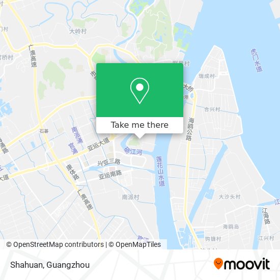 Shahuan map