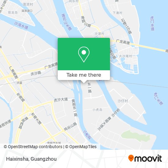 Haixinsha map