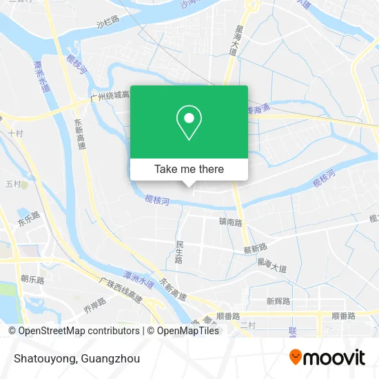 Shatouyong map