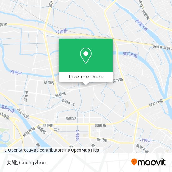大靴 map