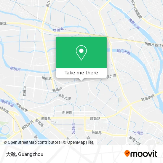 大靴 map