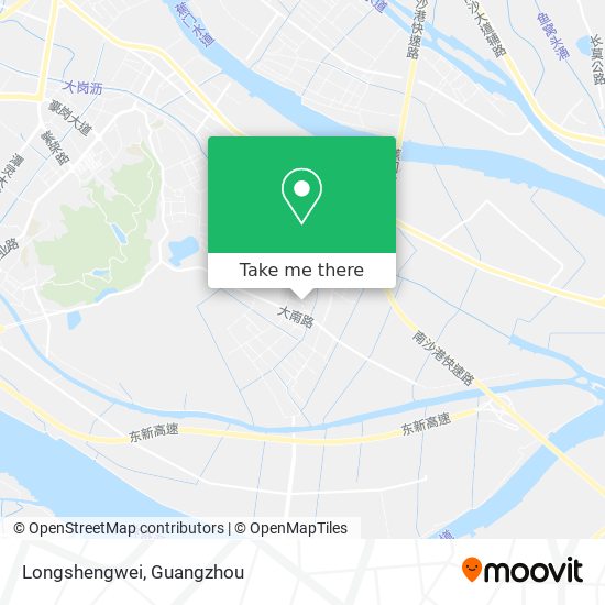 Longshengwei map