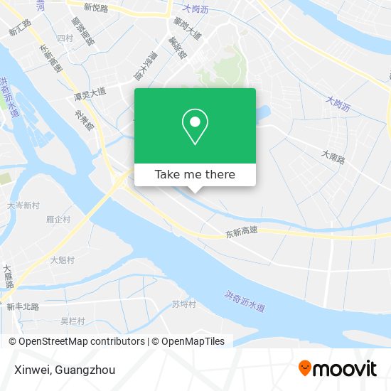 Xinwei map