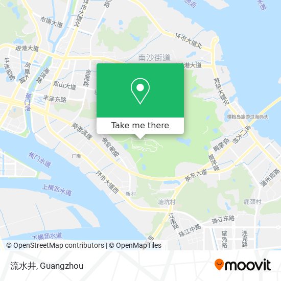 流水井 map