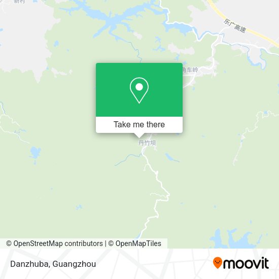 Danzhuba map