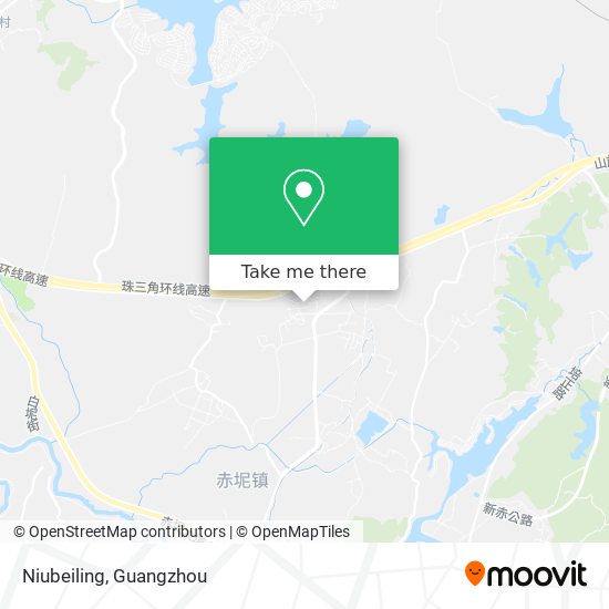Niubeiling map