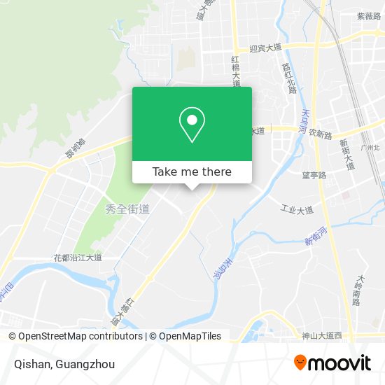 Qishan map