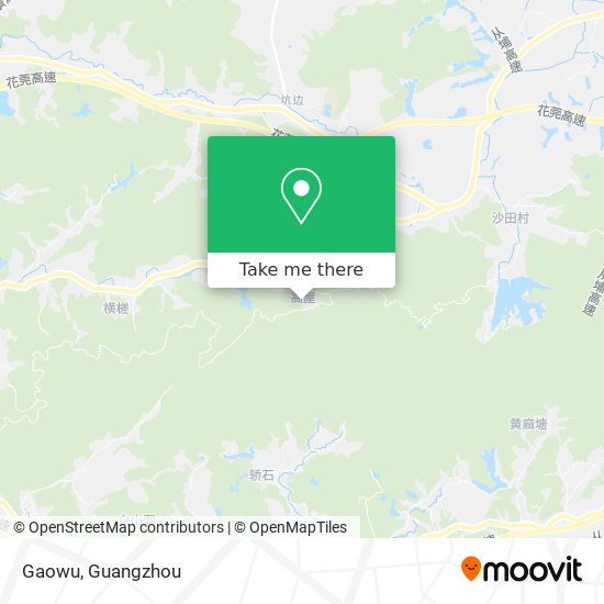 Gaowu map