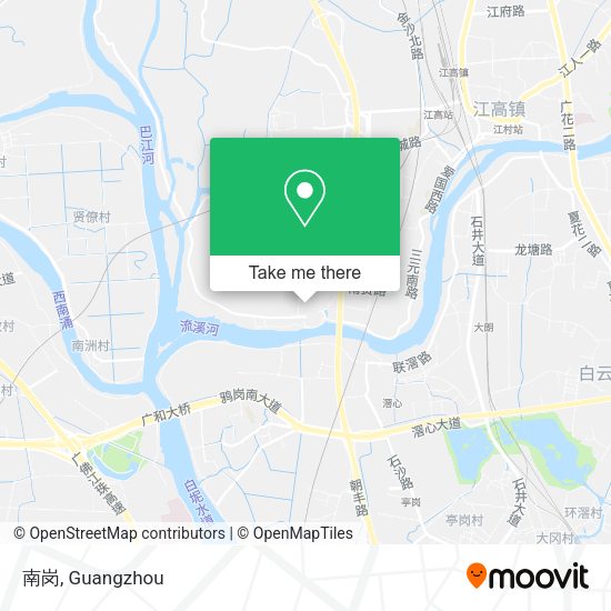 南岗 map