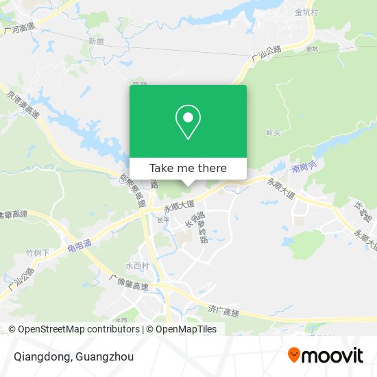 Qiangdong map