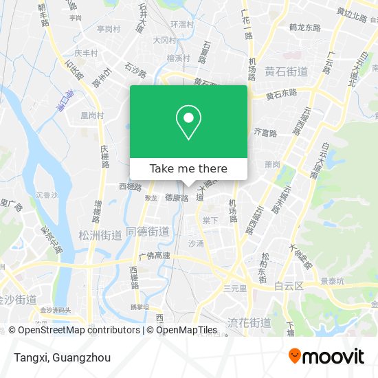 Tangxi map