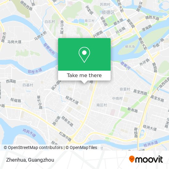 Zhenhua map