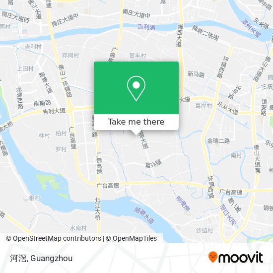 河滘 map