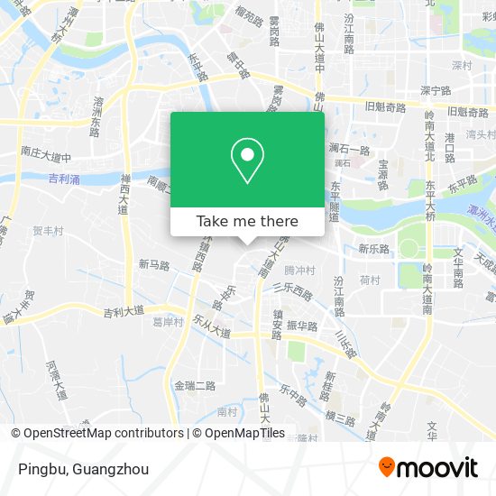 Pingbu map