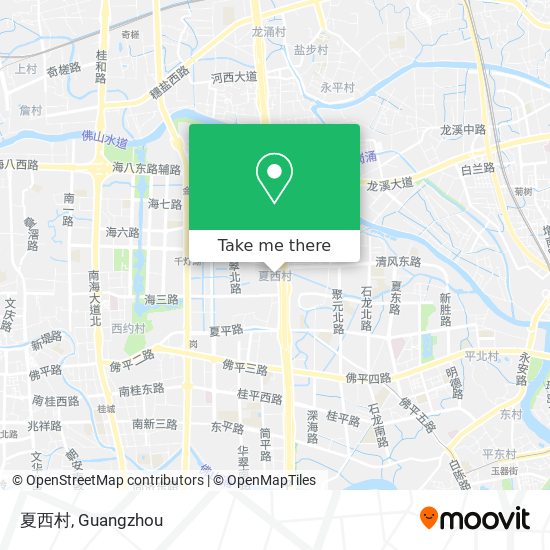 夏西村 map