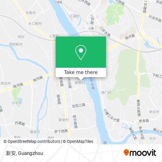 新安 map