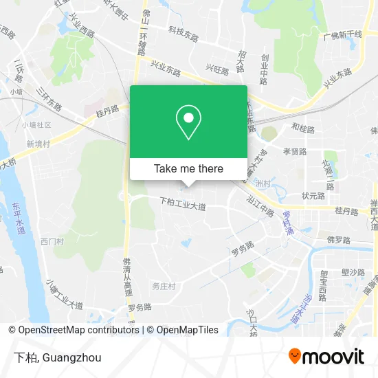下柏 map