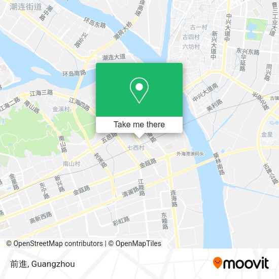 前進 map