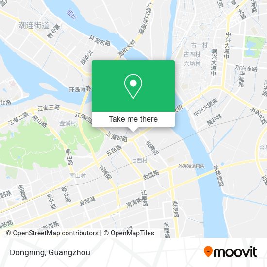 Dongning map