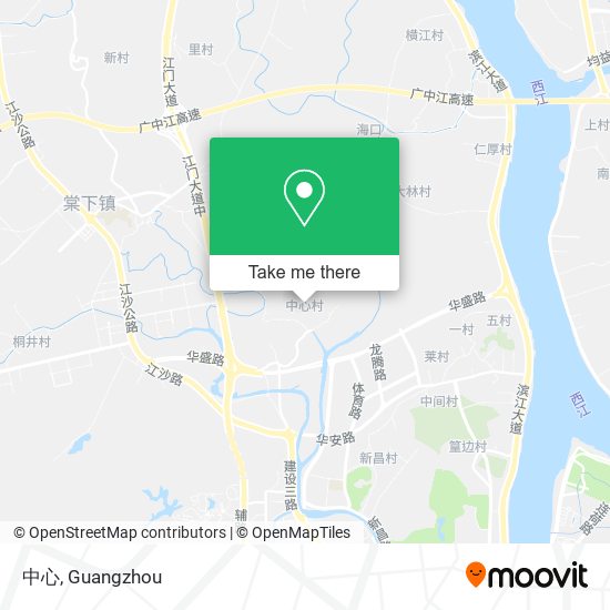 中心 map