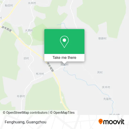 Fenghuang map