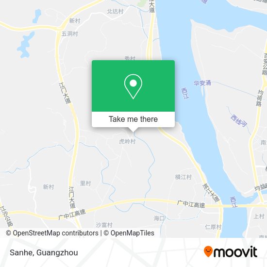 Sanhe map