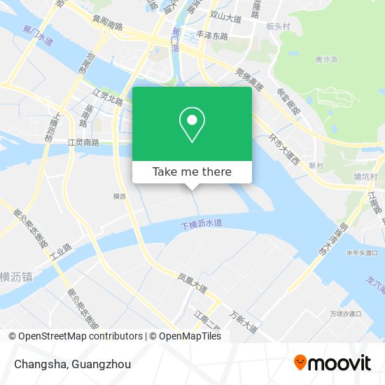 Changsha map