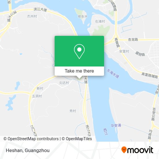 Heshan map