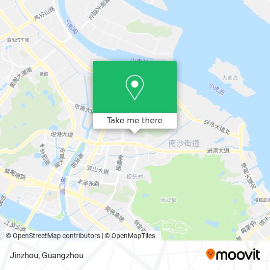 Jinzhou map