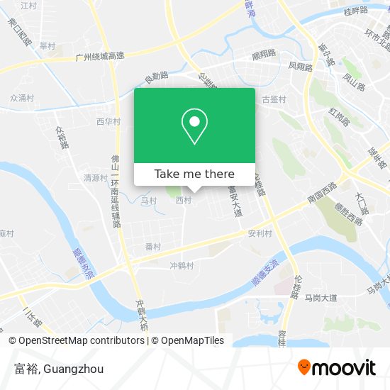 富裕 map