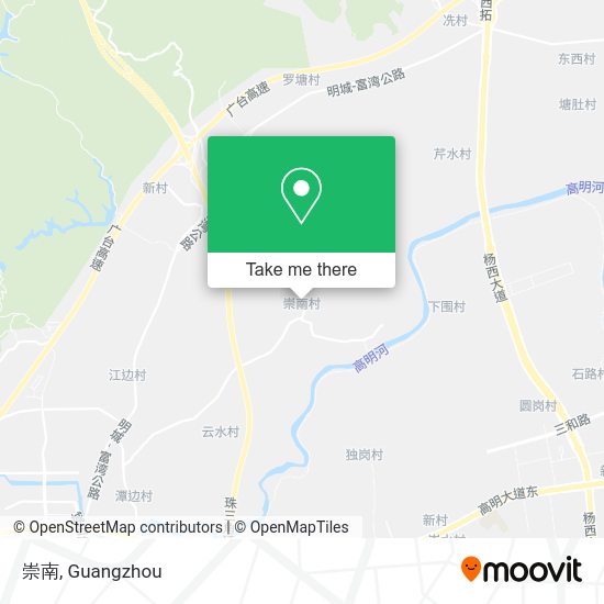 崇南 map