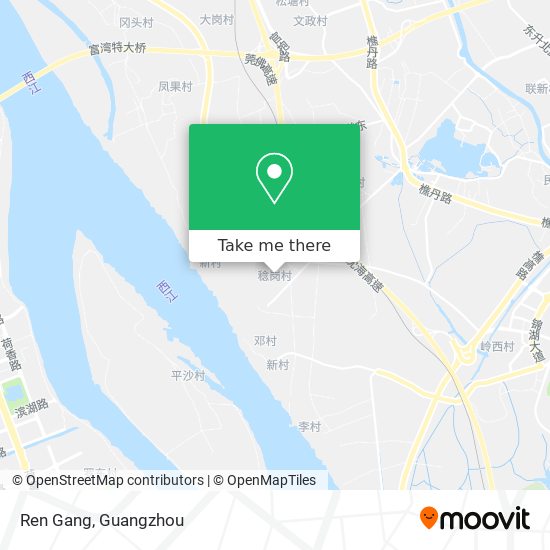 Ren Gang map