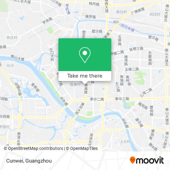 Cunwei map